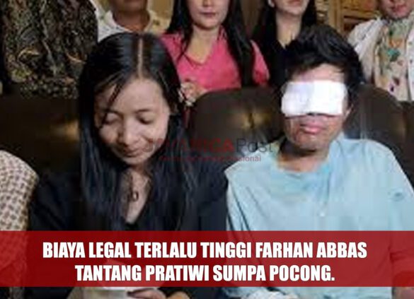 Biaya Legal terlalu Tinggi Farhan Abbas Tantang Pratiwi Sumpa Pocong.