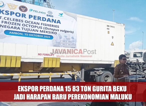 Ekspor Perdana 15 83 Ton Gurita Beku Jadi Harapan Baru Perekonomian Maluku