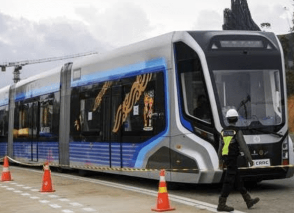 Gagal Saat Uji Coba, Kereta Tanpa Rel di IKN di Pulangkan ke China