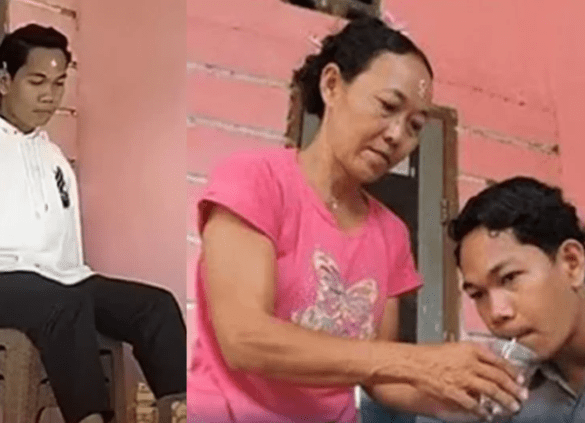 Bantah Ikut Lancarkan Aksi Sang Anak Ibu Agus Buntung Berikan Alasan