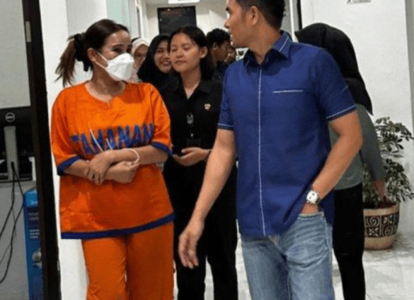 Isa Zega Resmi Ditahan Polda Jatim Dugaan Kasus Pencemaran Nama Baik