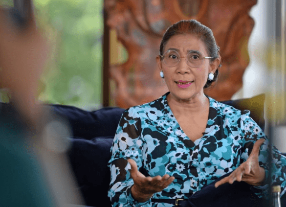 Susi Pudjiastuti Desak Presiden RI Pecat Hasan Hasbi dari Jubir Presiden