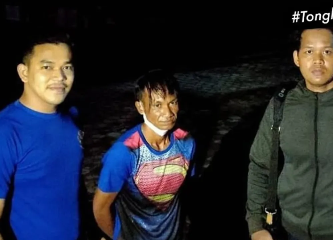 Malas Berurusan dengan Polisi! Warga Kalteng Panggil Damkar Tangkap Maling Netizen Acungi Jempol Bintang Lima