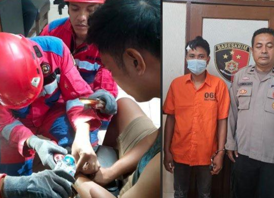 Polisi Tak Becus! Pilih Damkar Untuk Copot Borgol Tahanan