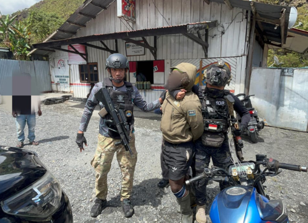 Anggota KKB Penembak Polisi di Puncak Jaya Papua Akhirnya Dibekuk