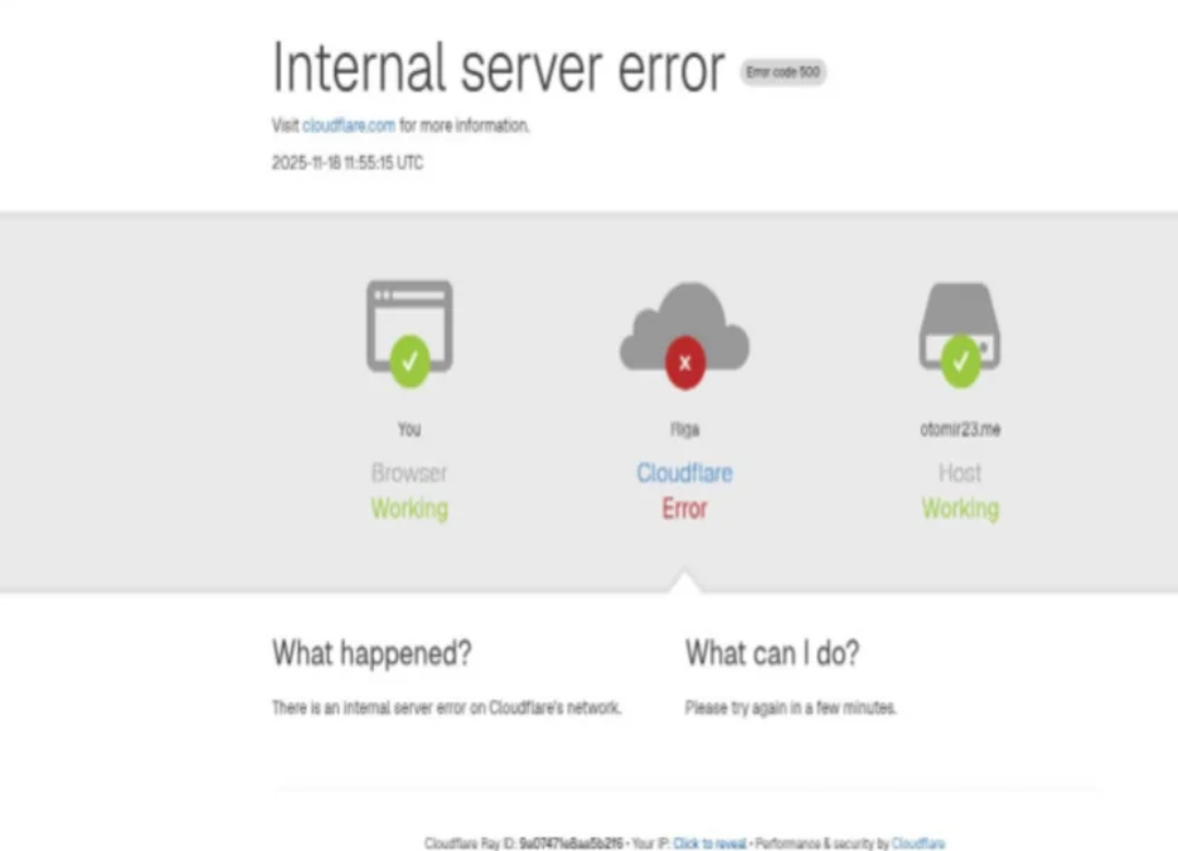 Lumpuh Massal! Efek Cloudflare Down itus X hingga BMKG Error